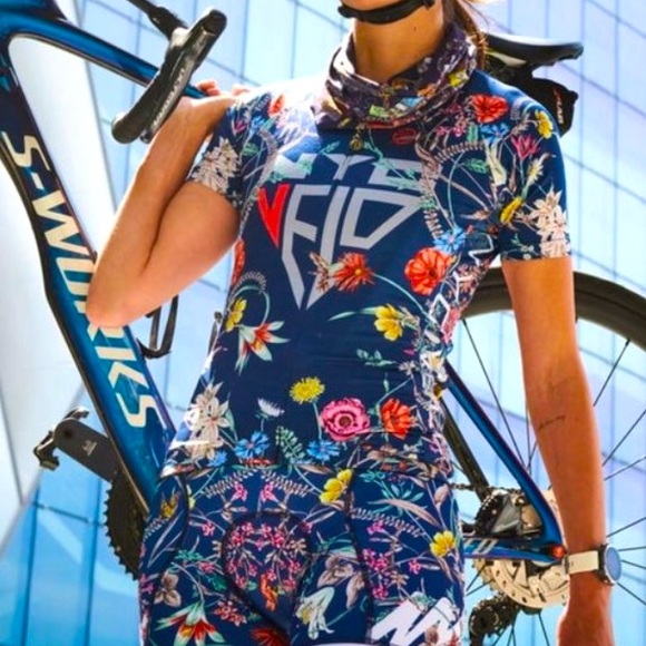 Ostroy Floral Men’s Cycling Jersey and Bibs - Picture 3 of 12